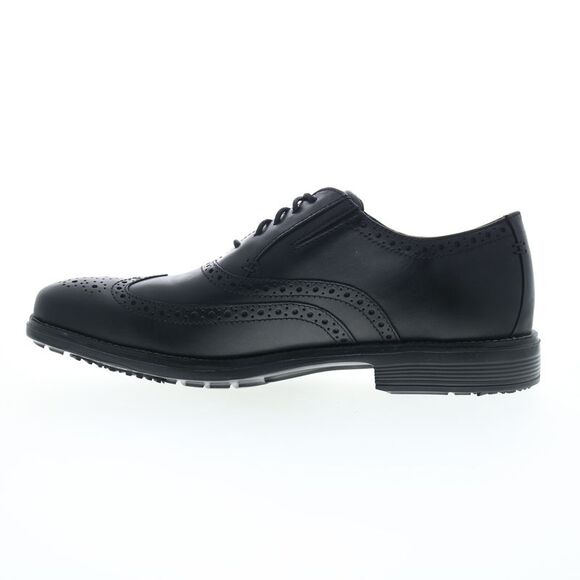 Rockport Mens Total Motion Amalfi Wingtip Black Shoes (NWT) - Picture 3 of 4